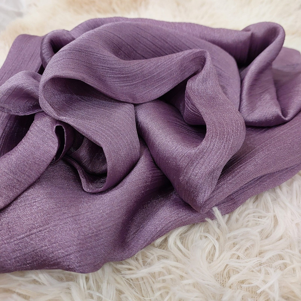 Crinkle Silk (Lavender)
