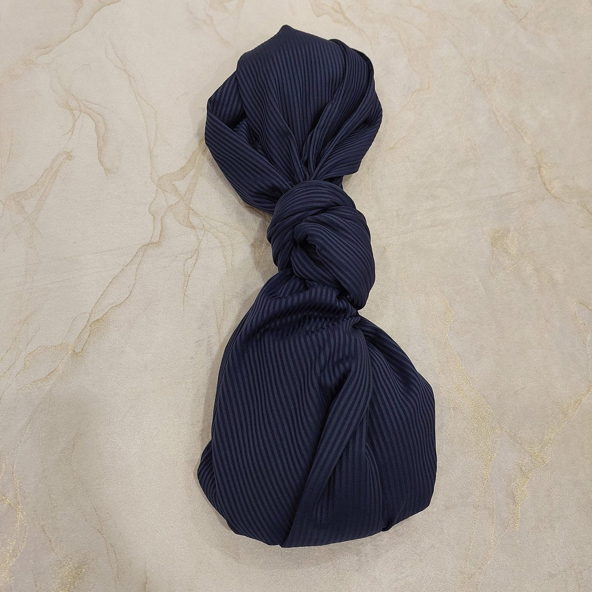 Ribbed Jersey (Navy Blue)
