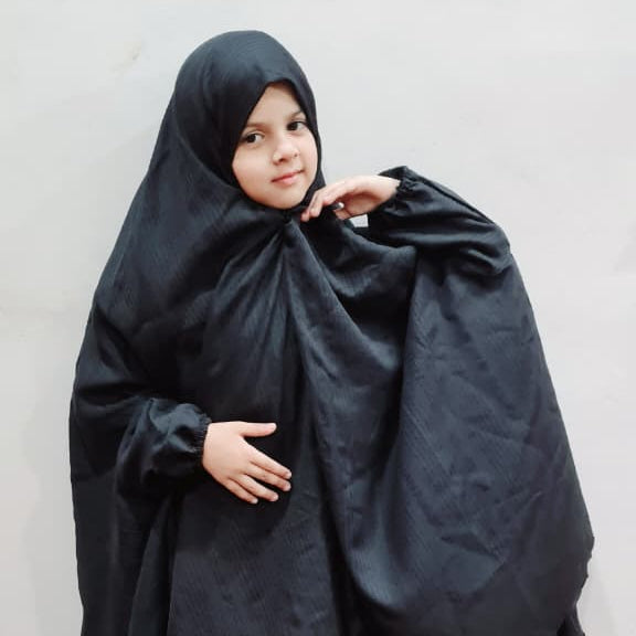 Kids Namaz Chaddar – Navy Blue
