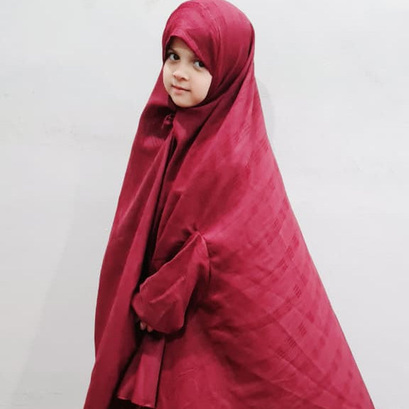 Kids Namaz Chaddar – Maroon