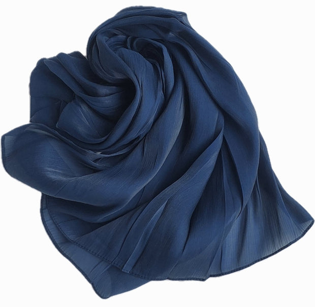 Organza Luxury Silk (Navy Blue)