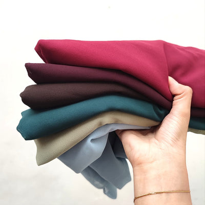 Premium Georgette – Bundle of 6 (Select Colors)