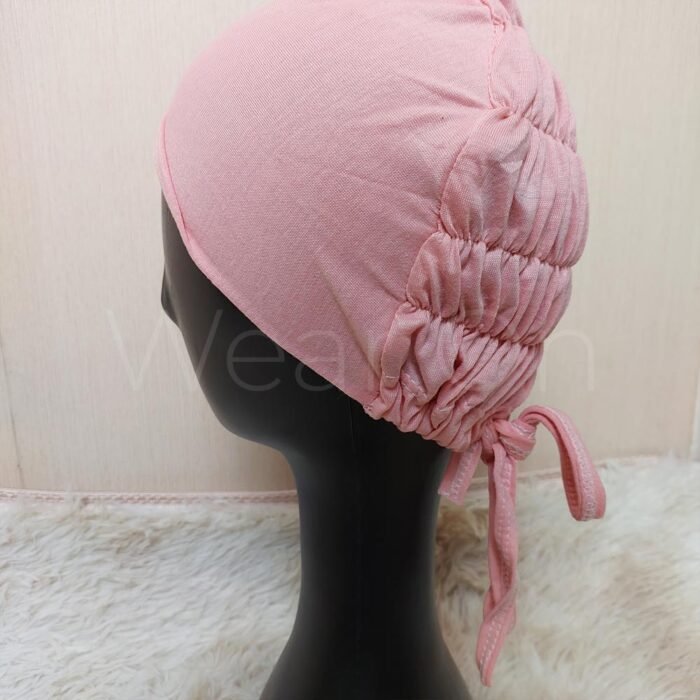 Bonnet Cap (Baby Pink)