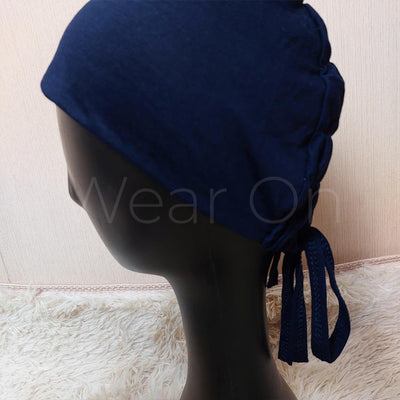Bonnet Cap (Navy Blue)