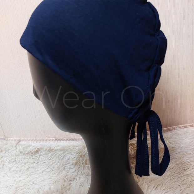 Bonnet Cap (Navy Blue)