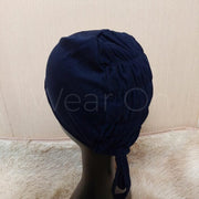 Bonnet Cap (Navy Blue)
