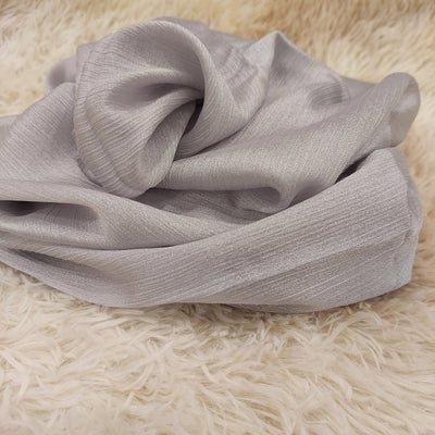 Crinkle Silk (Silver)