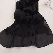 Organza Luxury Silk (Black)