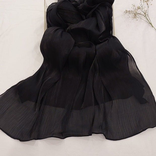 Organza Luxury Silk (Black)