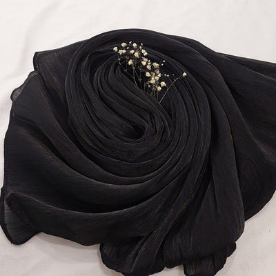 Organza Luxury Silk (Black)