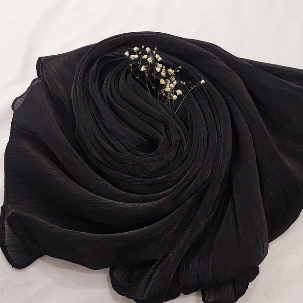 Organza Luxury Silk (Black)