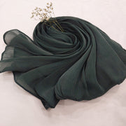 Organza Luxury Silk (Bottle Green)