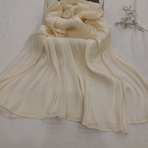 Organza Luxury Silk (Ivory Cream)