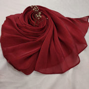 Organza Luxury Silk (Ruby Red)