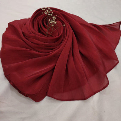 Organza Luxury Silk (Ruby Red)