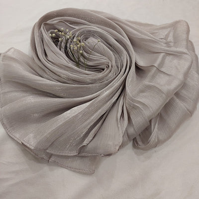 Organza Luxury Silk (Silver)