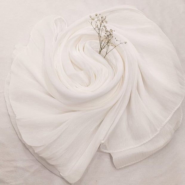 Organza Luxury Silk (White)