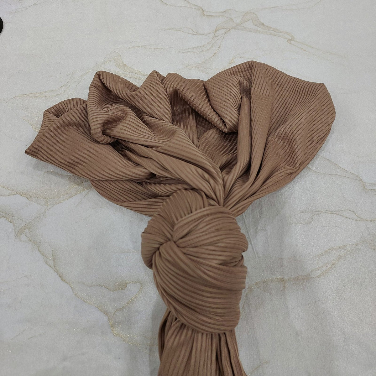 Ribbed Jersey (Caramel)
