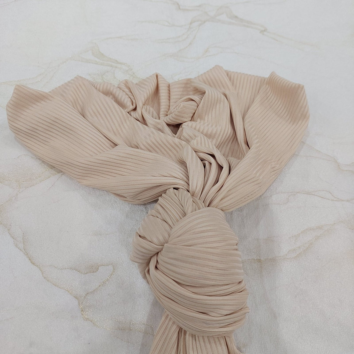 Ribbed Jersey (Cream)