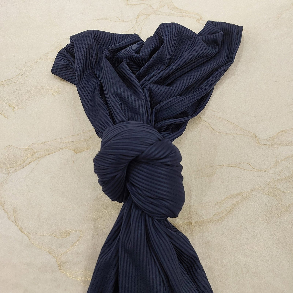 Ribbed Jersey (Navy Blue)
