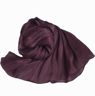 Organza Luxury Silk (Plum)