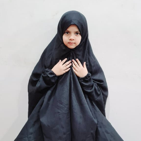 Kids Namaz Chaddar – Navy Blue