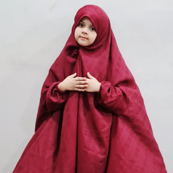 Kids Namaz Chaddar – Maroon
