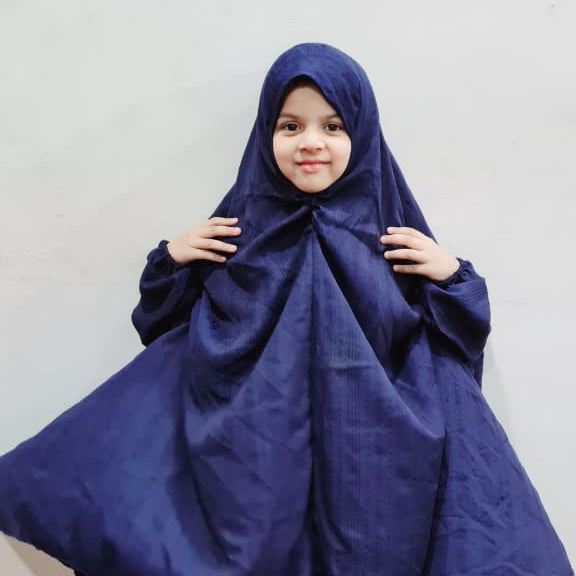 Kids Namaz Chaddar – Navy Blue