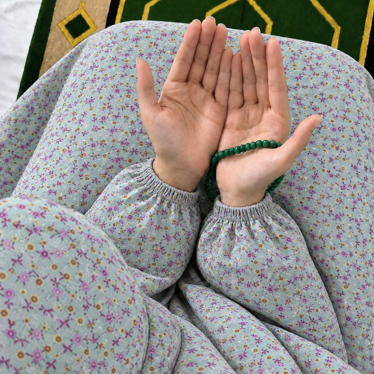 Namaz Chaddar -Garden Grace Lilac