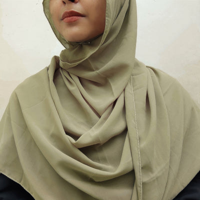 Georgette (Mint Green)