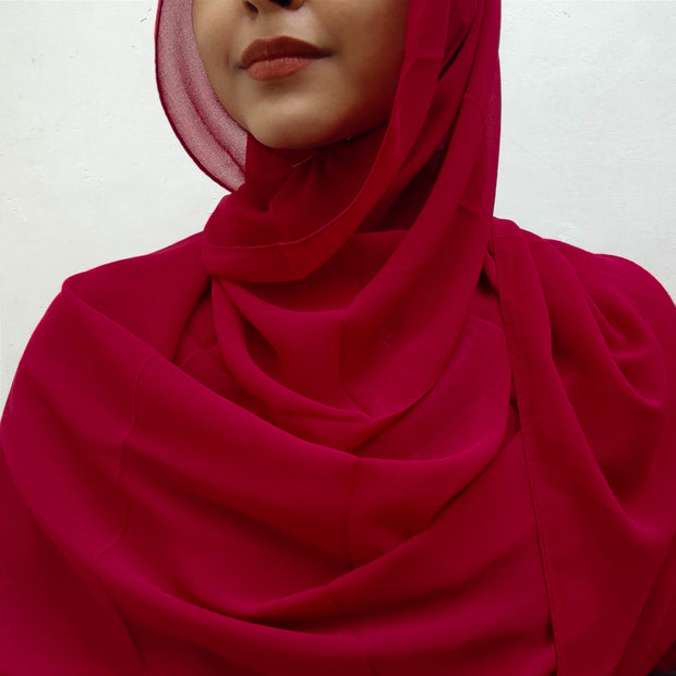 Georgette (Red)